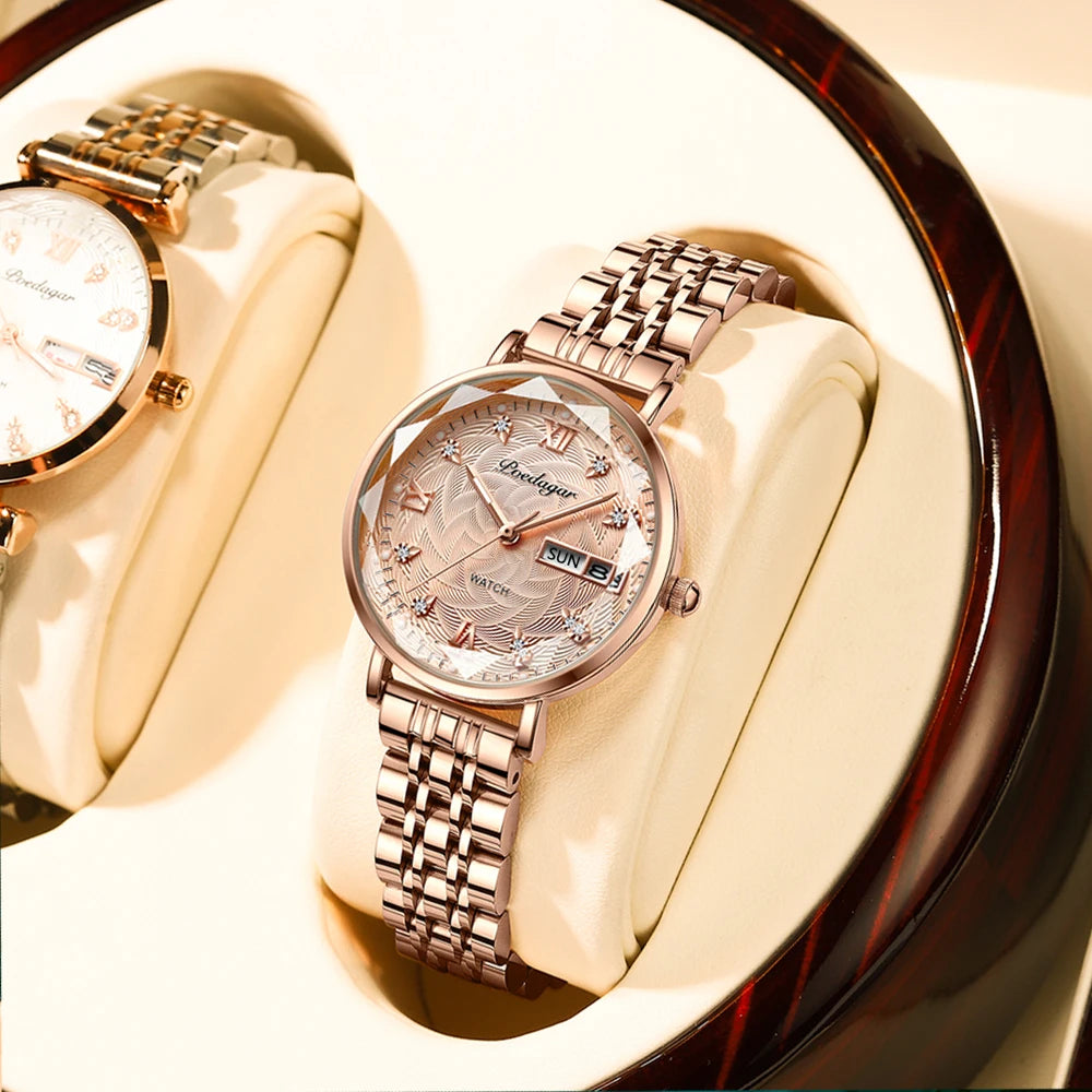Women's Stainless Steel Mesh Watch