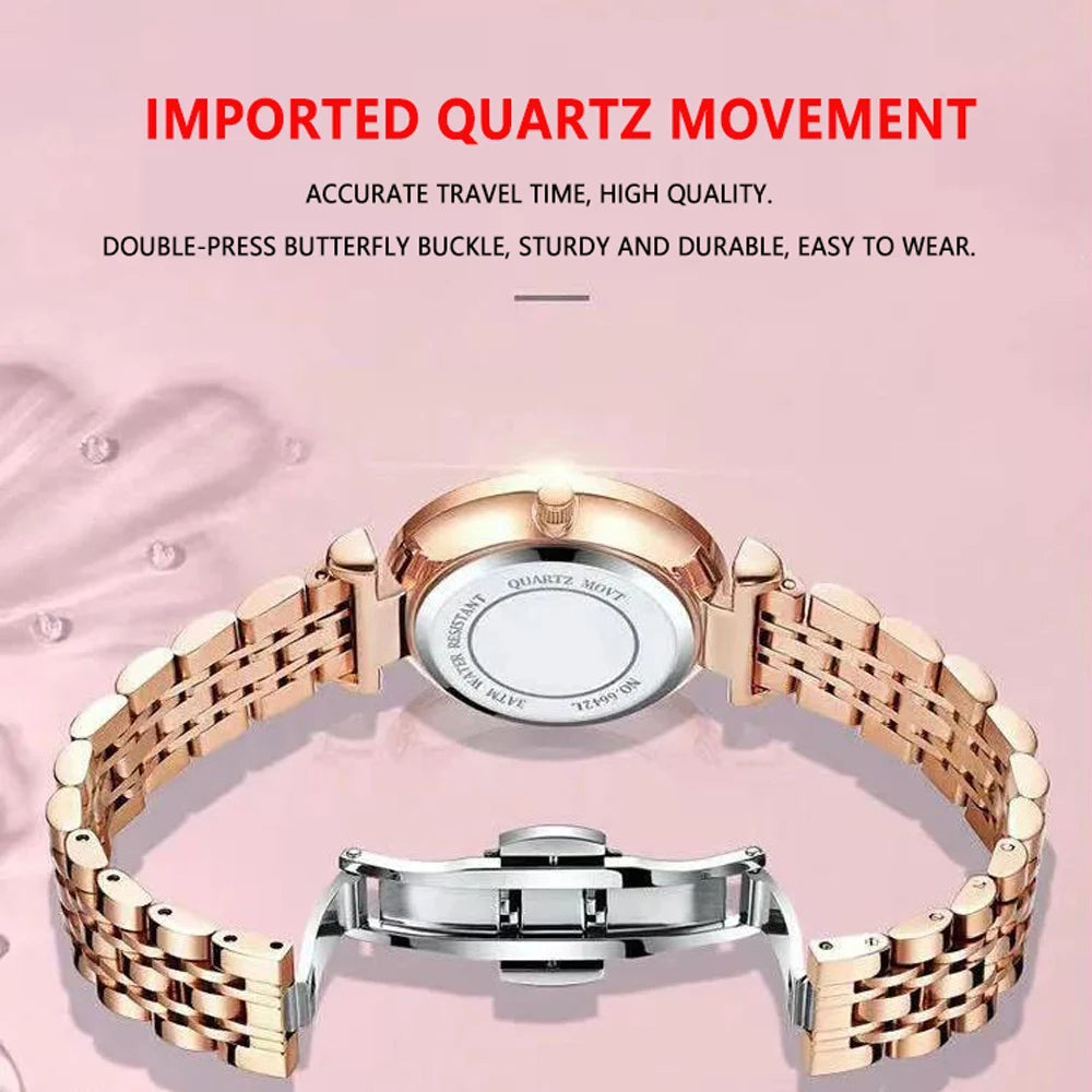 Women's Stainless Steel Mesh Watch