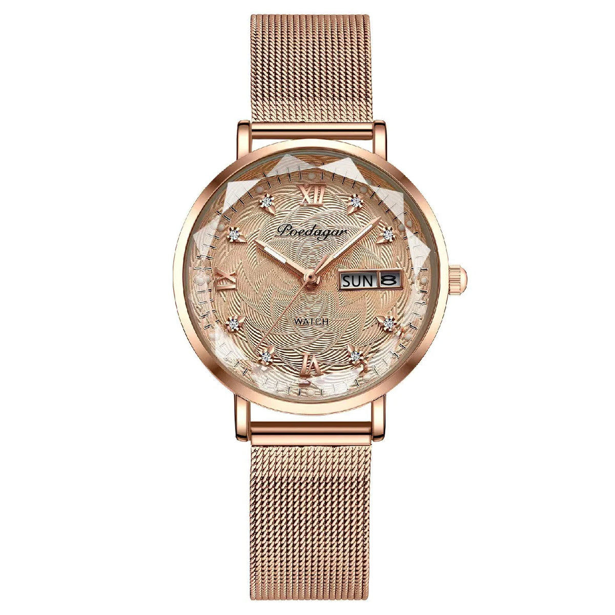 Women's Stainless Steel Mesh Watch