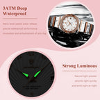 Women's Stainless Steel Watch, Complete Calendar