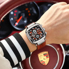 POEDAGAR Luxury Watch For Men Calendar Luminous Waterproof Man Clock Male Chronograph Silicone Sports Men's Quartz Watches Reloj