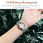 Women's Stainless Steel Dress Watch, Roman Numerals