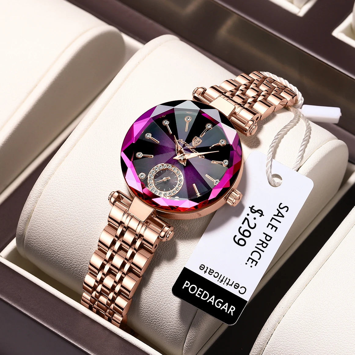 Women's Stainless Steel Quartz Watch