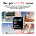 New Smart Watch 1.83'' Waterproof Message Answer Call Sports Pedometer Sleep Monitoring Information Alerts For IOS&Android