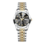 Women's Stainless Steel Dress Watch, Roman Numerals