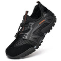 Men's Summer Sports Outdoor Casual Mesh Shoes Breathable Hiking Shoes Soft Bottom Sandals Fashionable And Comfortable