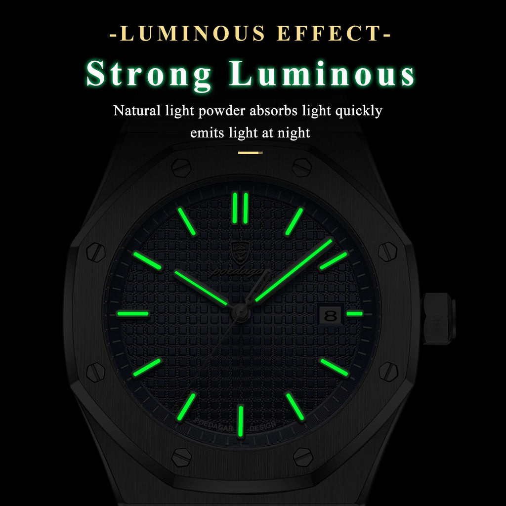 Men's Stainless Steel Business Watch