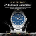 POEDAGAR Sport Luxury Man Wristwatch High Quality Waterproof Luminous Watch For Men Fashion Date Week Quartz Men's Watches Reloj