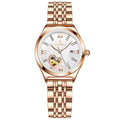 Women's Stainless Steel Watch, Roman Numeral Dial