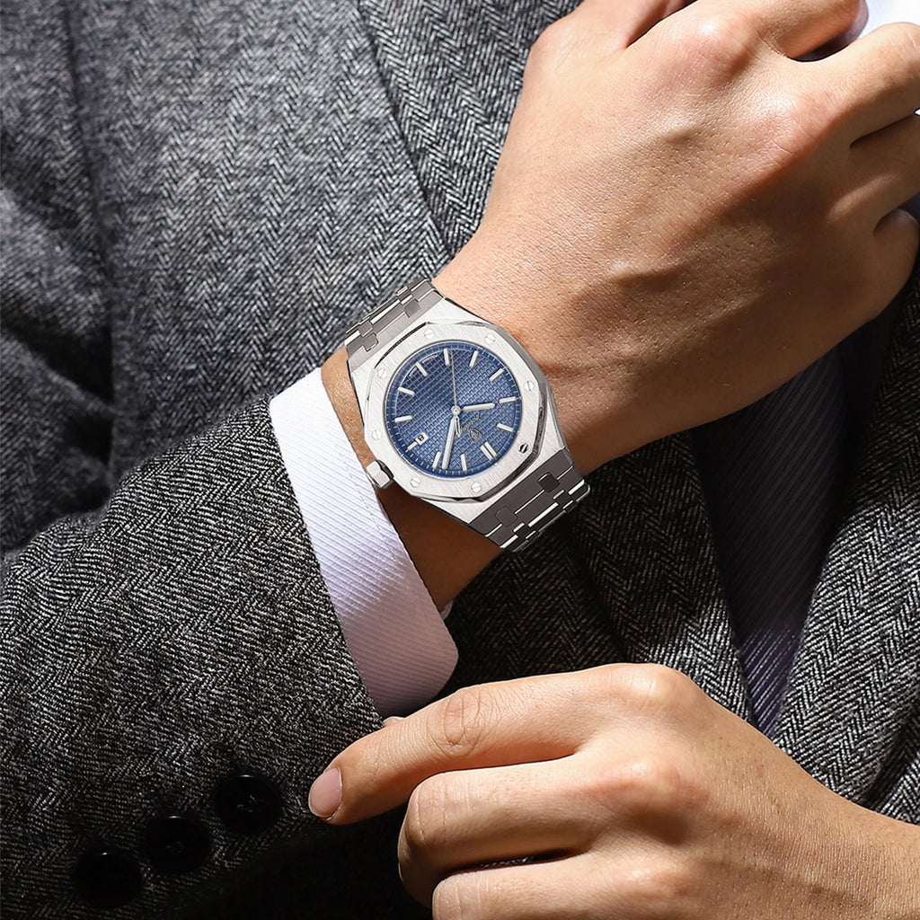 Men's Stainless Steel Business Watch