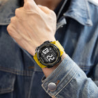 SMAEL Digital Watches LED 50m Waterproof Sport Watch 8112 Alarm Clock Digital Watch Military Army Stopwatch Men's Wristwatches