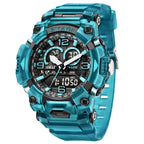 SMAEL 8099 Men's Military Digital Sport Watch - 50m Waterproof LED Backlight Alarm Stopwatch Chronograph Shockproof Gifts