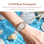 Women's Stainless Steel Watch, Complete Calendar