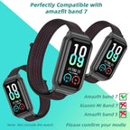 Band Strap For Amazfit Band 7 Nylon Loop Wristband For Amazfit Band 7 Bracelet Global Version Correa