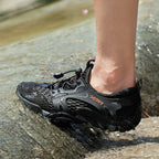 Men's Summer Sports Outdoor Casual Mesh Shoes Breathable Hiking Shoes Soft Bottom Sandals Fashionable And Comfortable