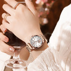 Women's Stainless Steel Watch, Roman Numeral Dial