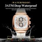 POEDAGAR Sports Watches For Men Fashion Waterproof Luminous Date Man Wristwatch Chronograph Quartz Silicone Men Watch Male Reloj