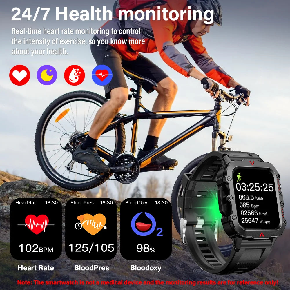 Men's Smart Watch, 1.71" Display