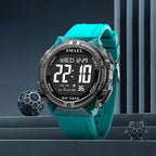 SMAEL Digital Watches LED 50m Waterproof Sport Watch 8112 Alarm Clock Digital Watch Military Army Stopwatch Men's Wristwatches