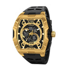 SMAEL 8142 Men's Analog Digital Dual Display Watch - 50M Waterproof LED Backlight Alarm Chronograph Stopwatch