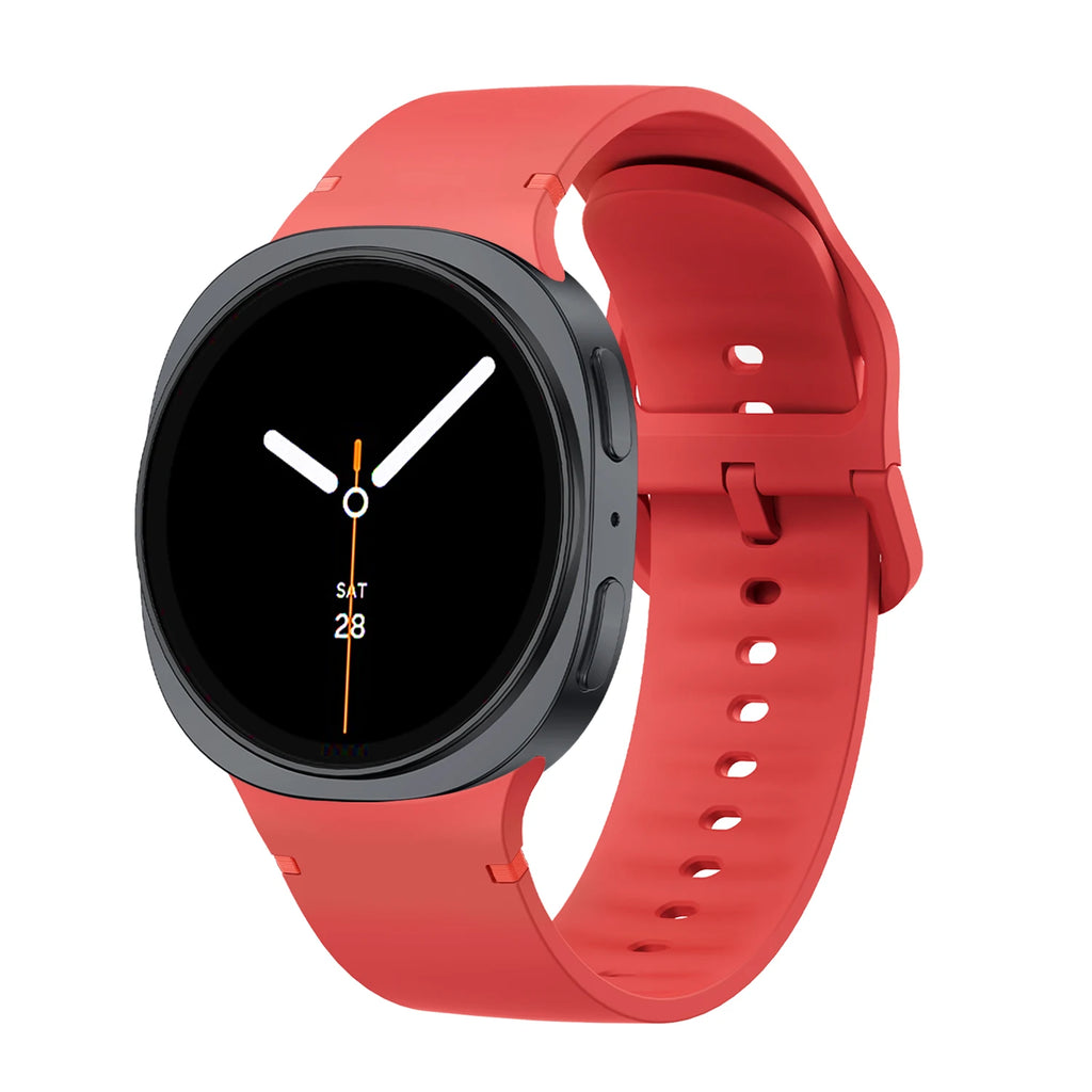 1:1 Sport Band for Samsung Galaxy watch 9 8 44mm 40mm 8 classic 46mm Wrist Replacement Belt Bracelet Correa Galaxy watch8 Straps