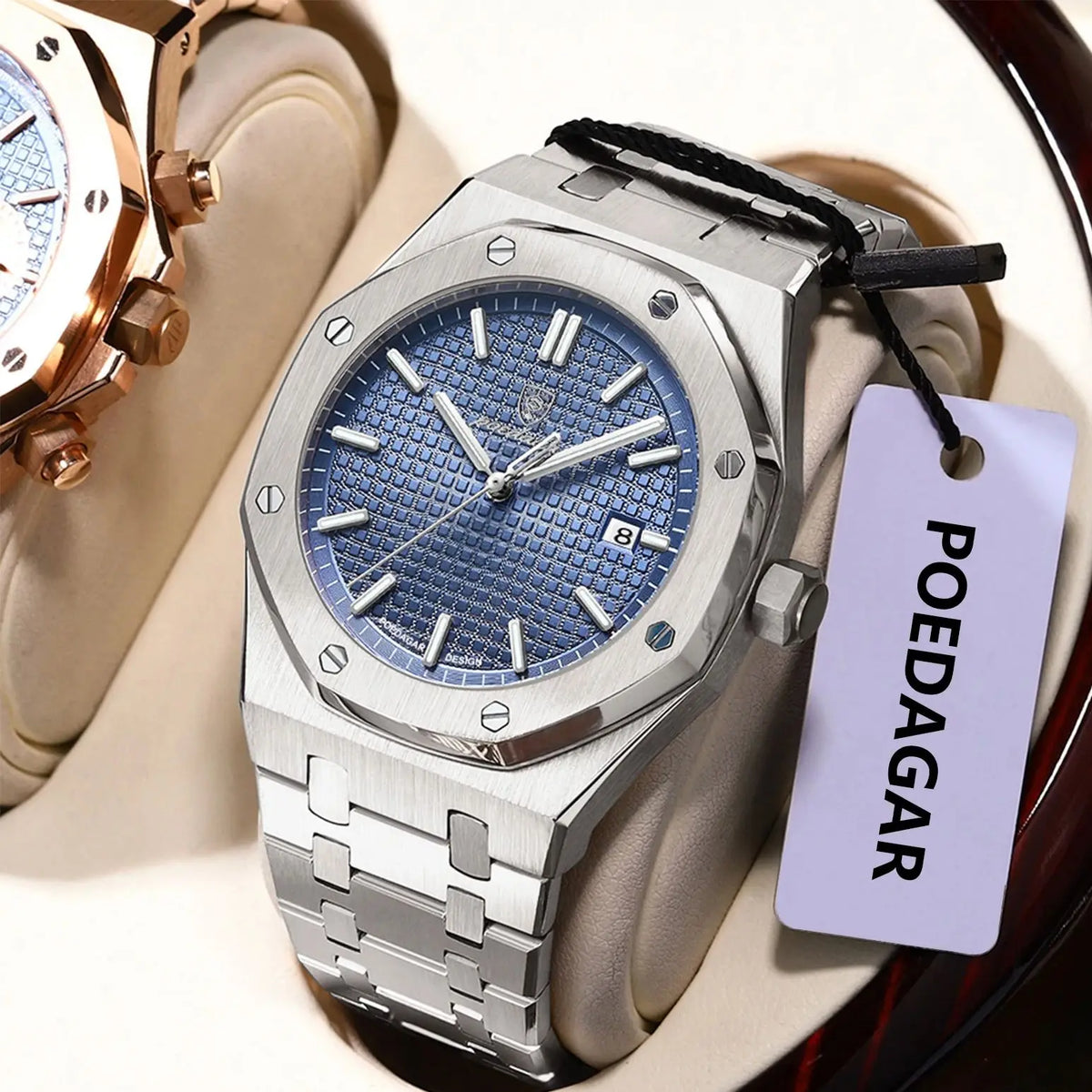 Men's Stainless Steel Business Watch