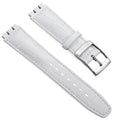 Watch Strap for Swatch 17mm 19mm Genuine Leather Watchband High Quality Wristband Men Women Waterproof Soft Bracelet Accessories