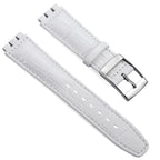 Watch Strap for Swatch 17mm 19mm Genuine Leather Watchband High Quality Wristband Men Women Waterproof Soft Bracelet Accessories