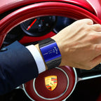 Men's Rectangle Stainless Steel Watch