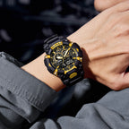 SMAEL 8099 Men's Military Digital Sport Watch - 50m Waterproof LED Backlight Alarm Stopwatch Chronograph Shockproof Gifts
